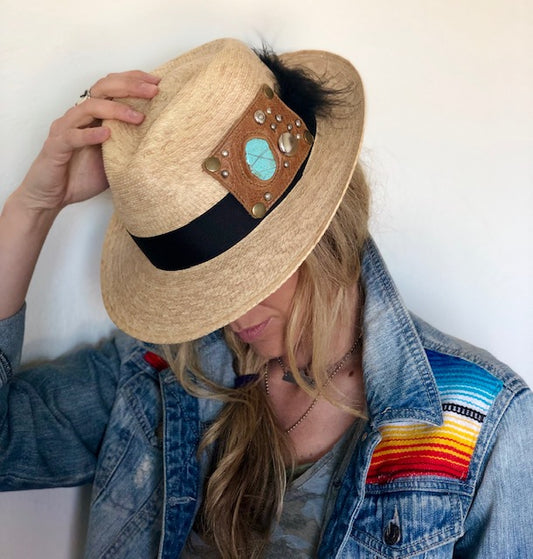 Why Palm Leaf fashion fedora?
