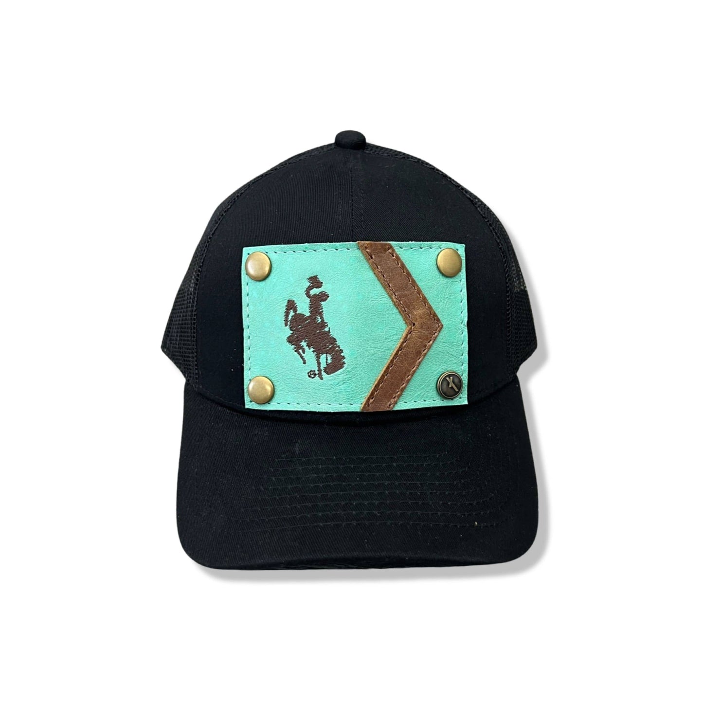 Black High Pony Cap