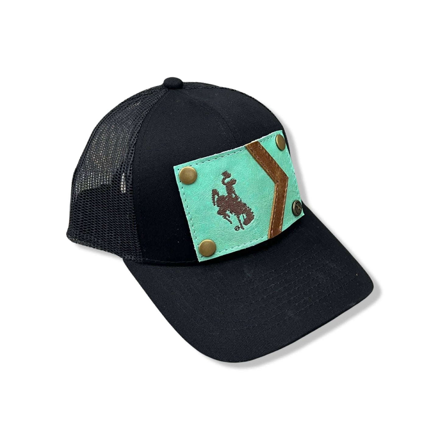 Black High Pony Cap