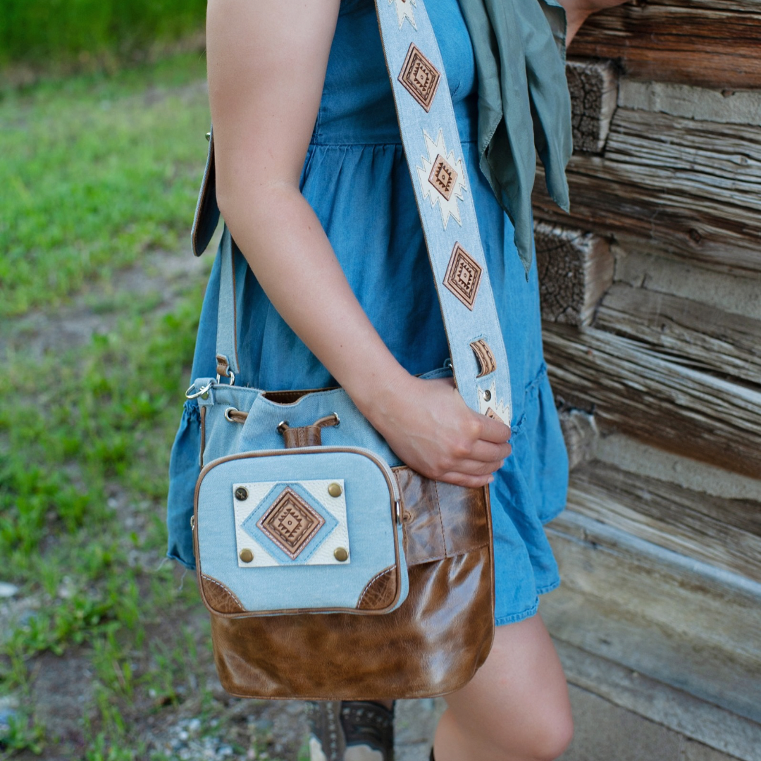 Bucket - Jean Handbag
