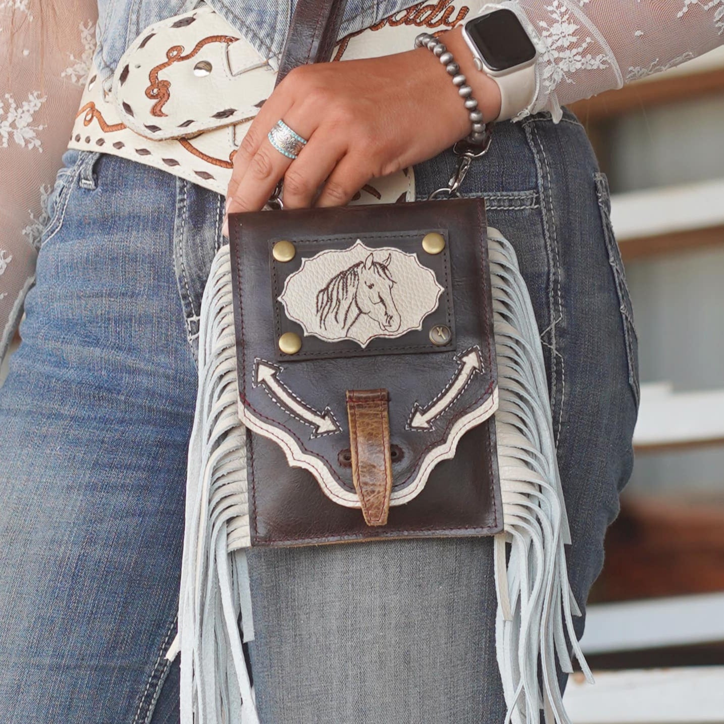 Vintage Horse Head Patch