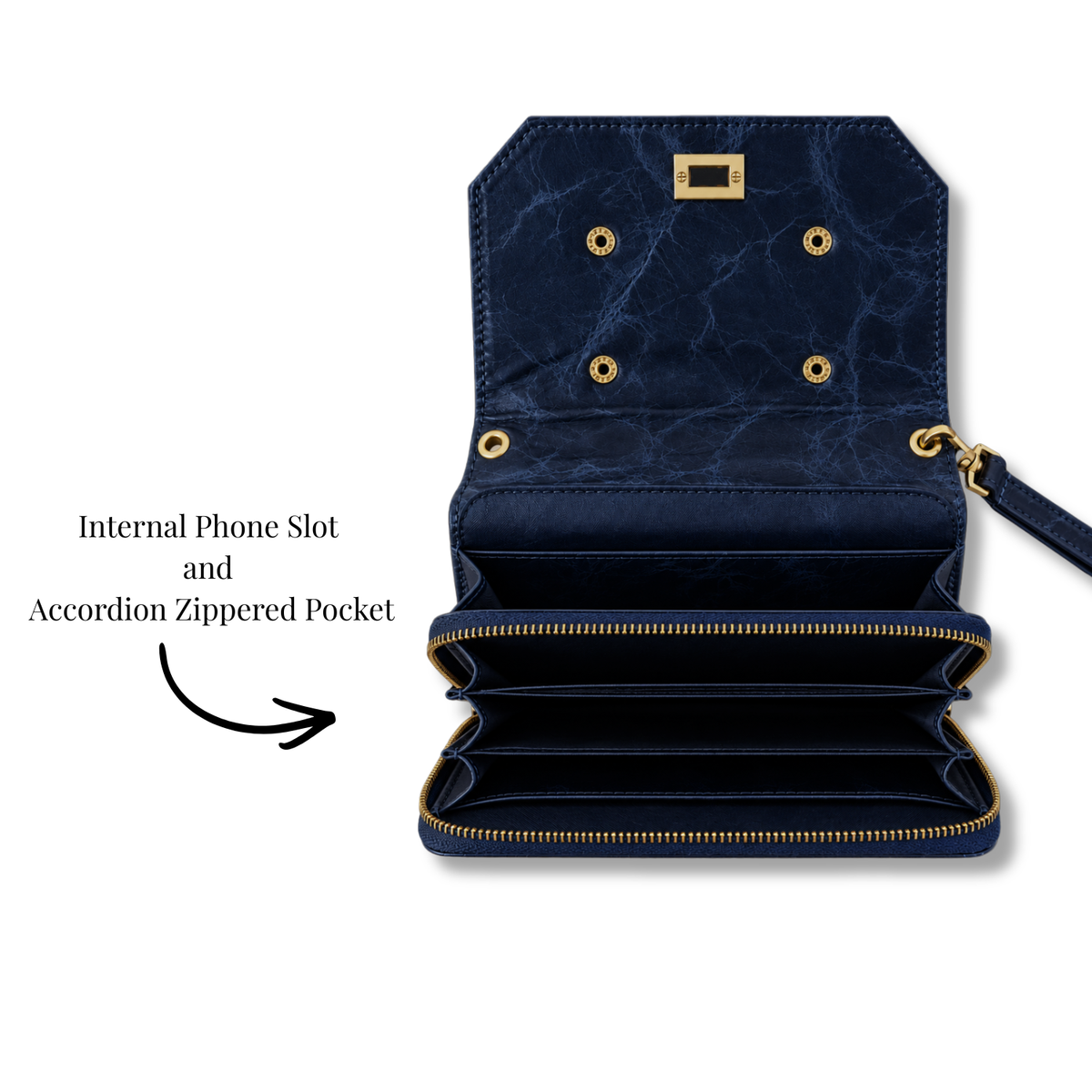 Kimzey - Navy Clutch