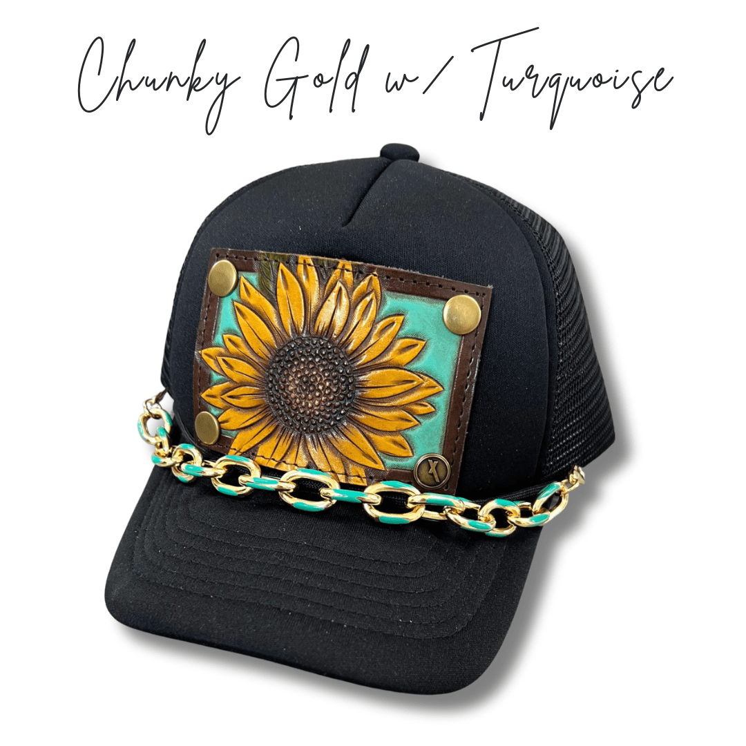 Hat Chains - Chunky Gold