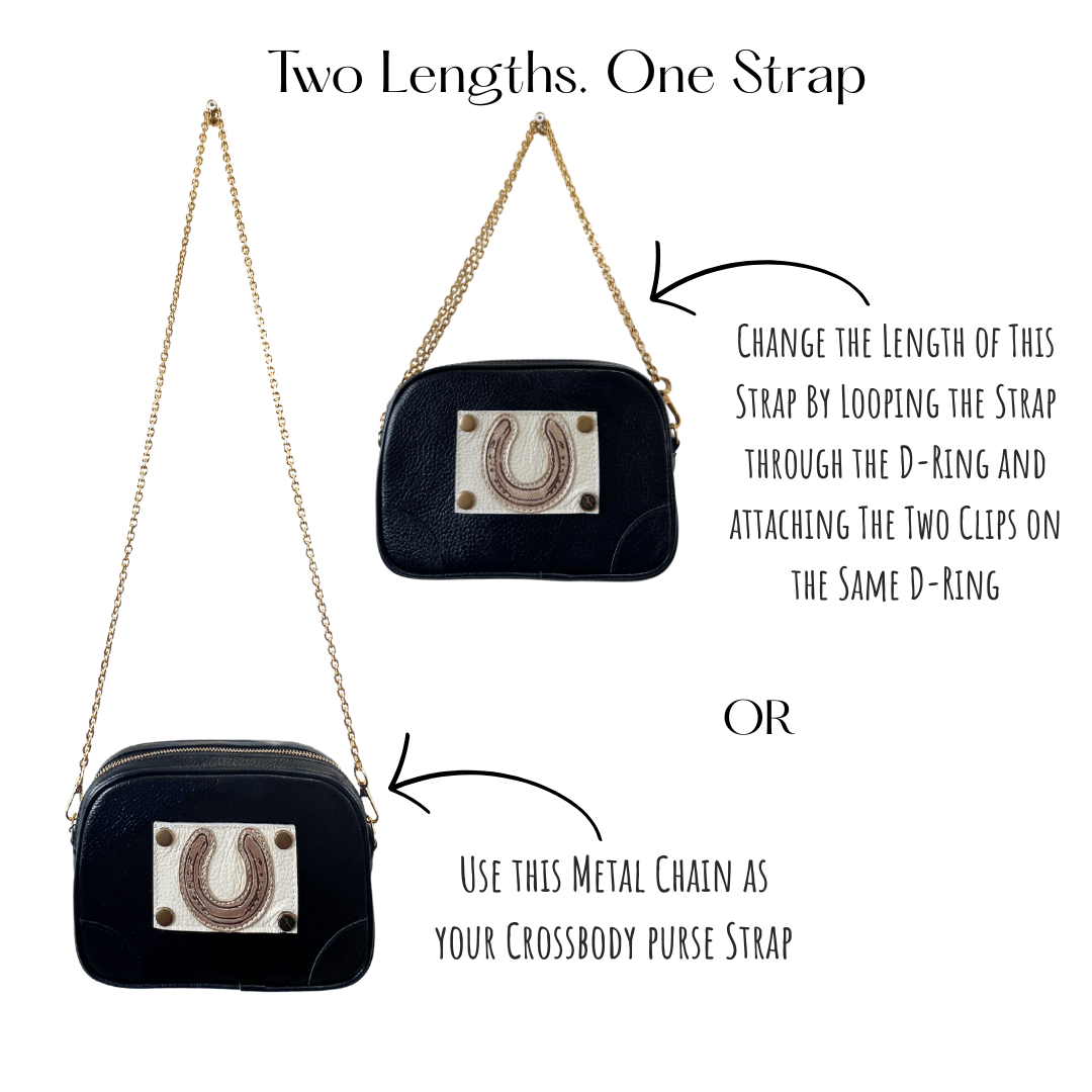 Strap - Long Gold Metal Chain