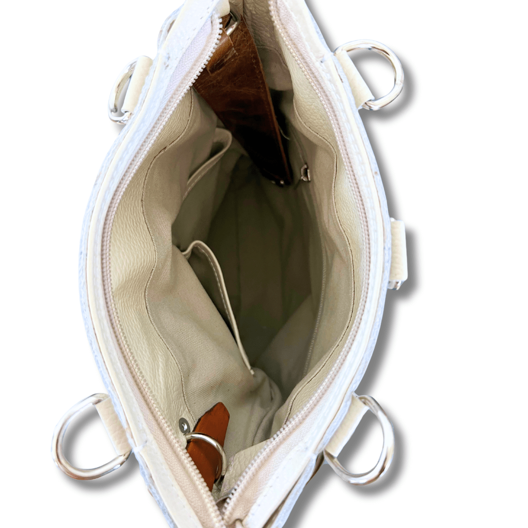 Mason - Ivory Handbag