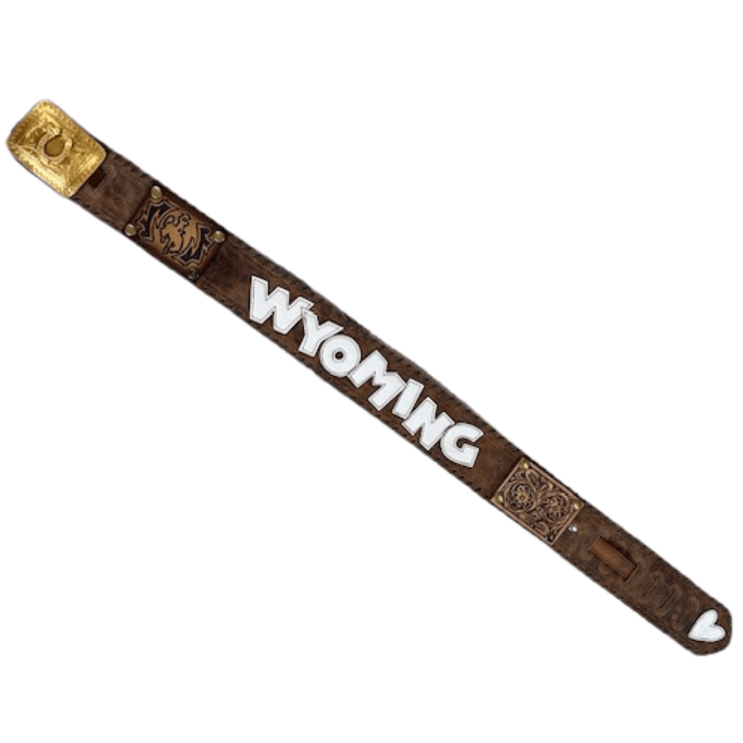 3" Word Belt - Tan