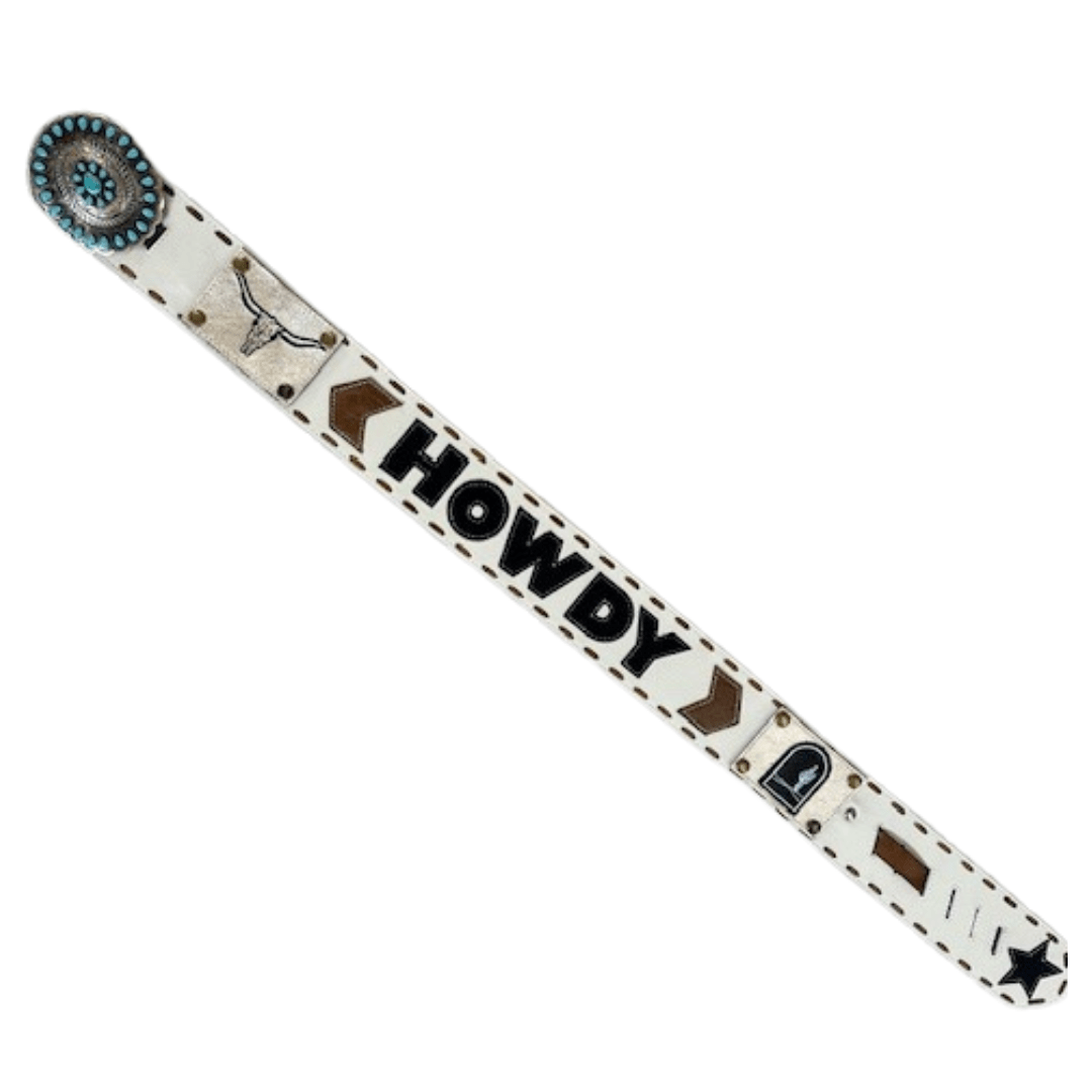 3" Word Belt - Ivory