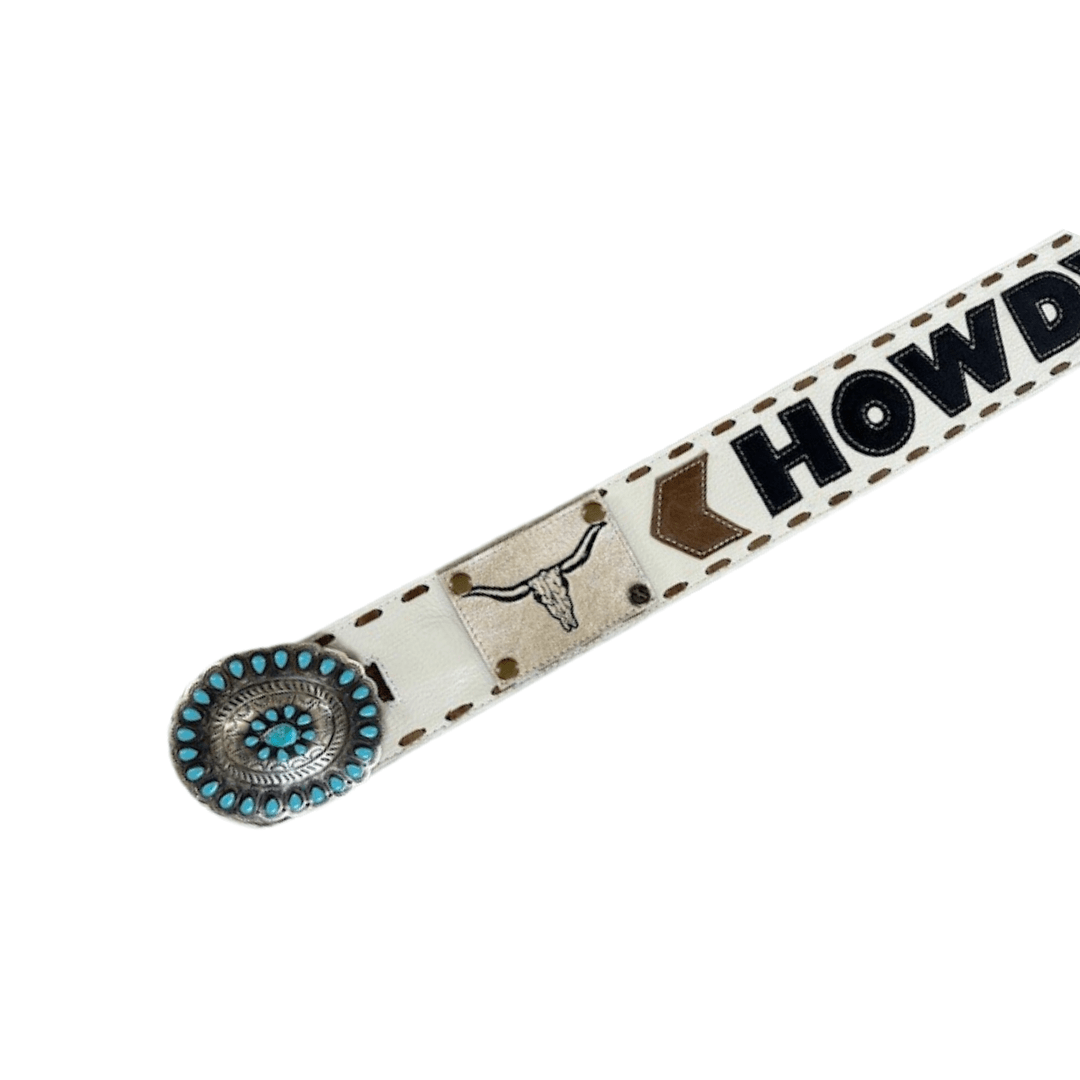 3" Word Belt - Ivory