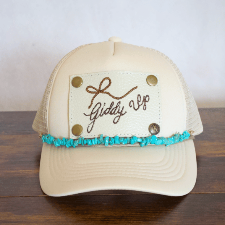 Turquoise Stone Hat Chain