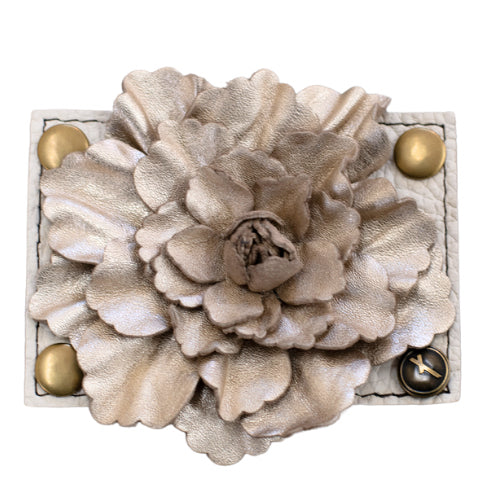 Flower - Gold Metallic