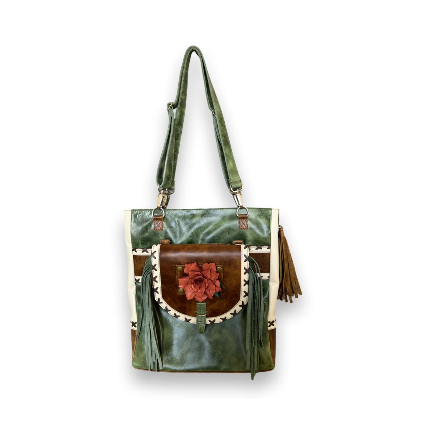 Lou - Green Handbag
