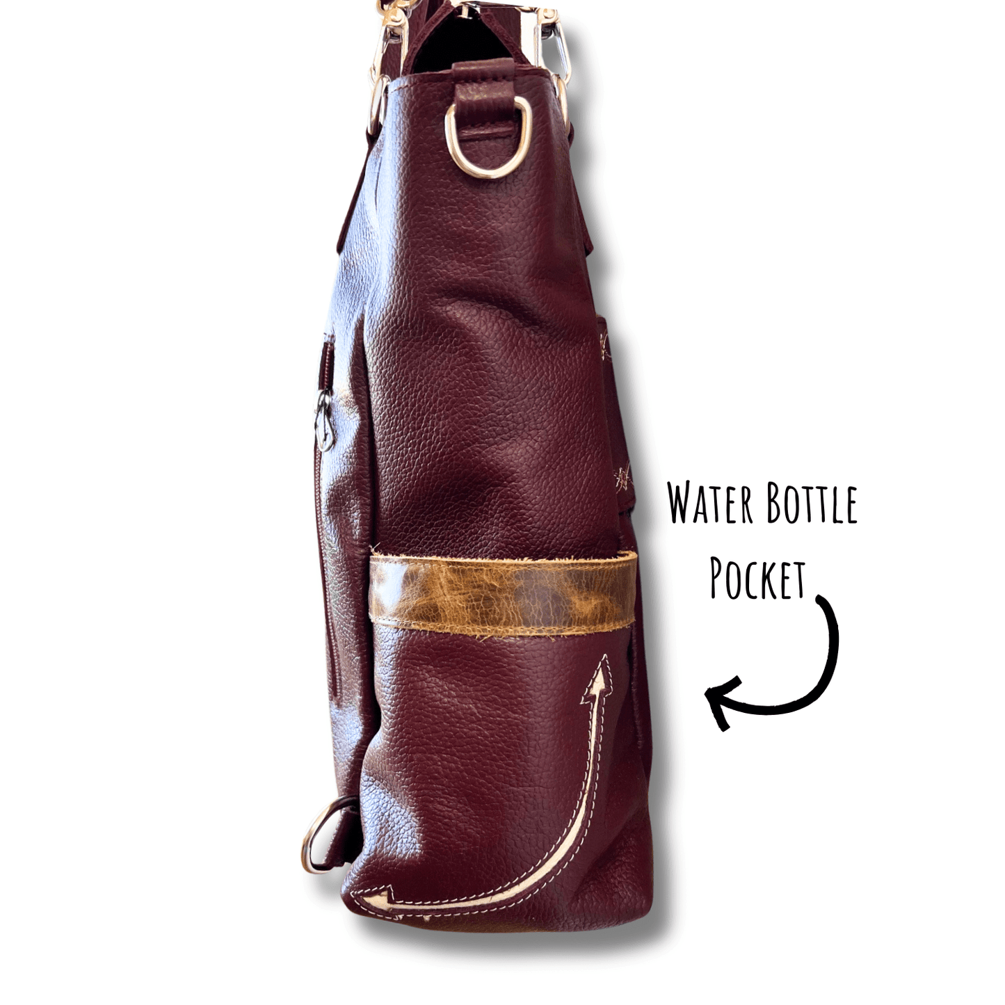 Mia - Wine Handbag