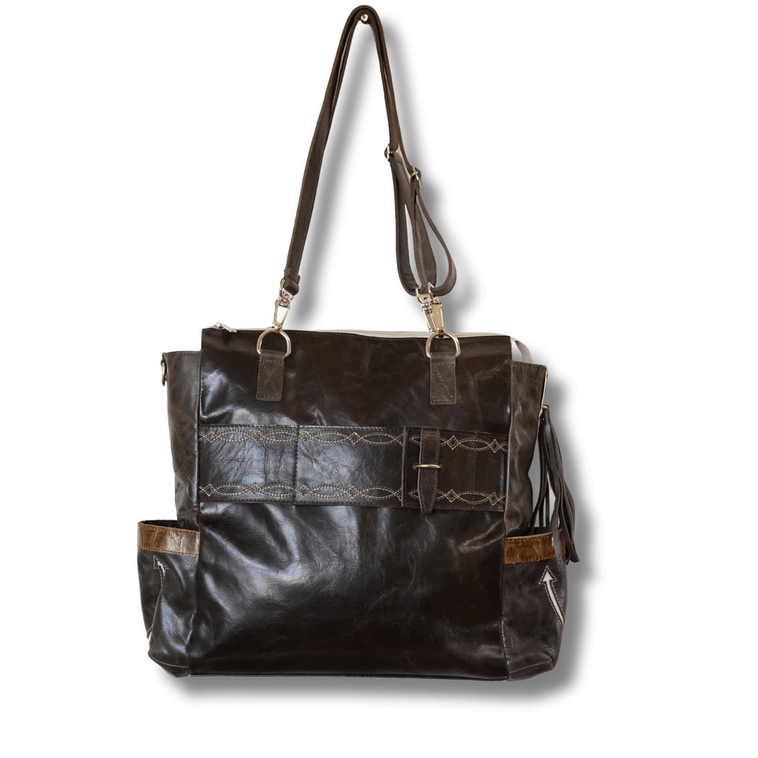 Mia - Brown Handbag – Pure Dixie