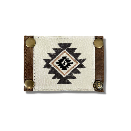 Tan/ Ivory Aztec Patch