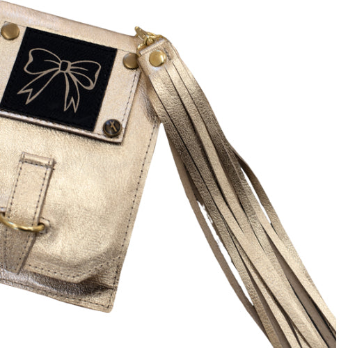 Tassel - Long Gold Metallic