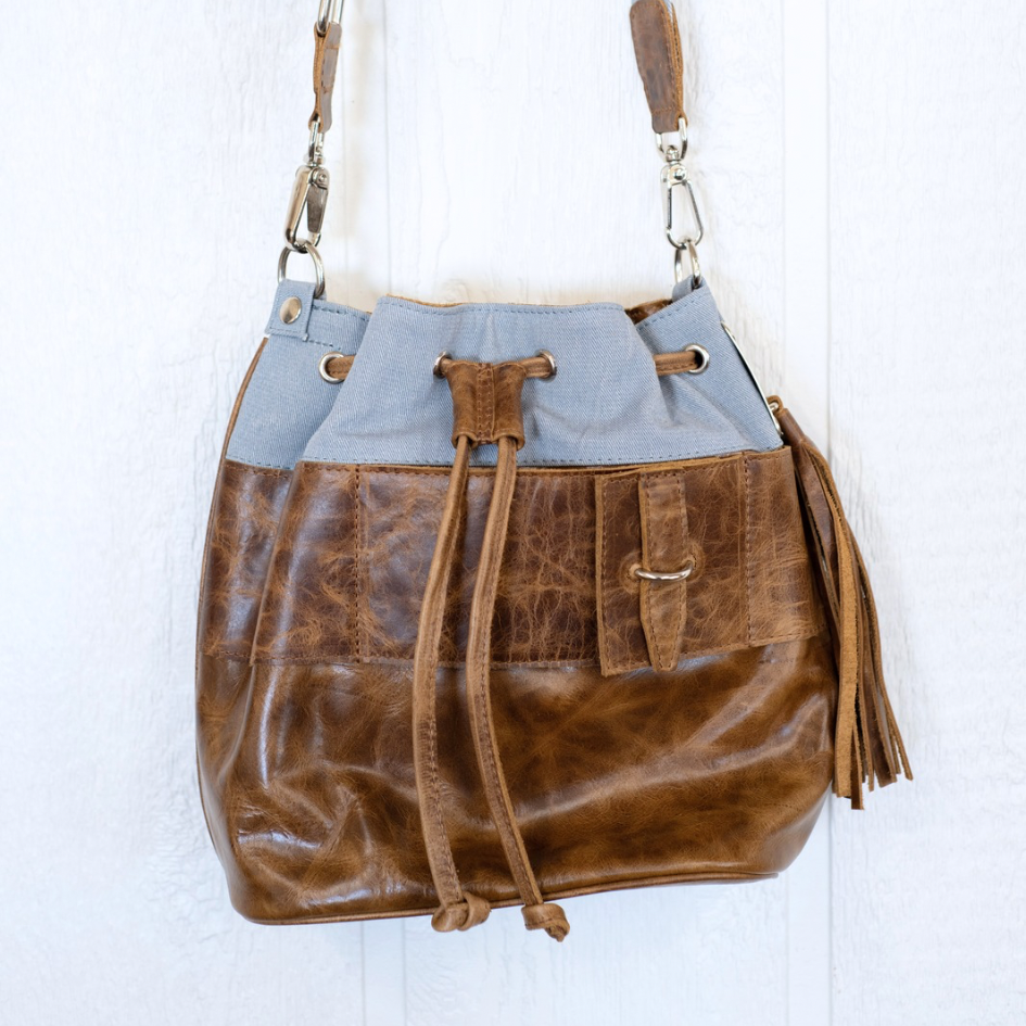 Bucket - Jean Handbag