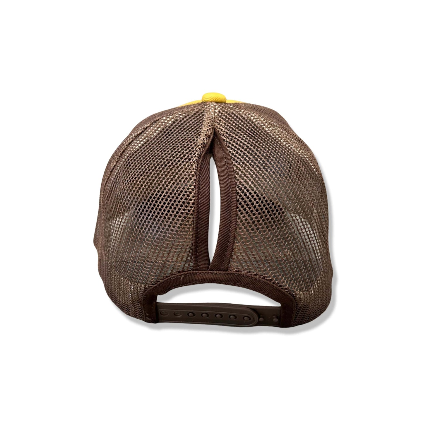 Gold High Pony Cap