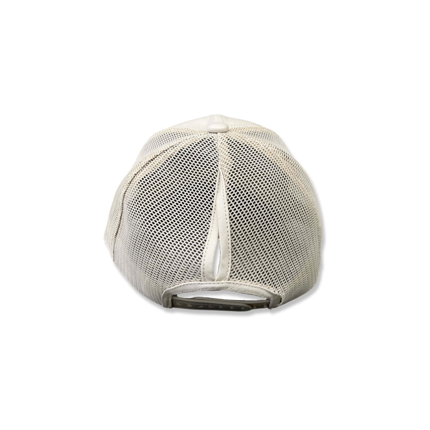 Khaki High Pony Cap