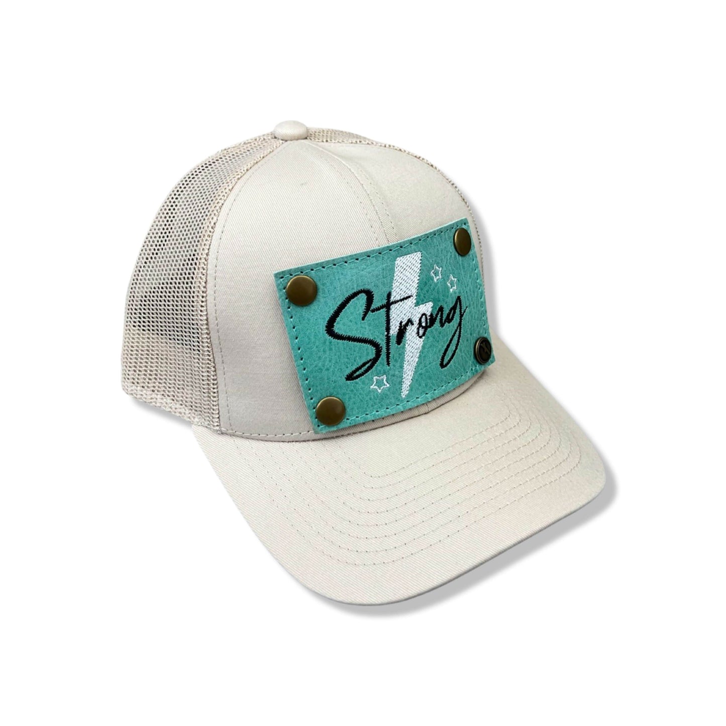 Khaki High Pony Cap
