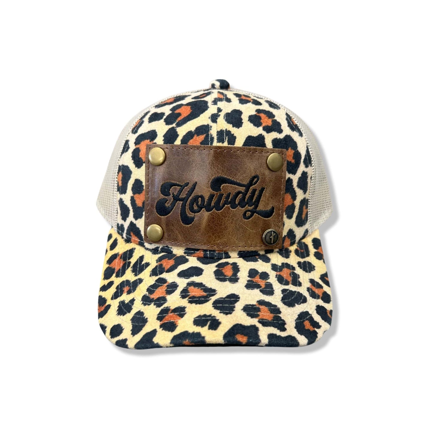 Leopard High Pony Cap