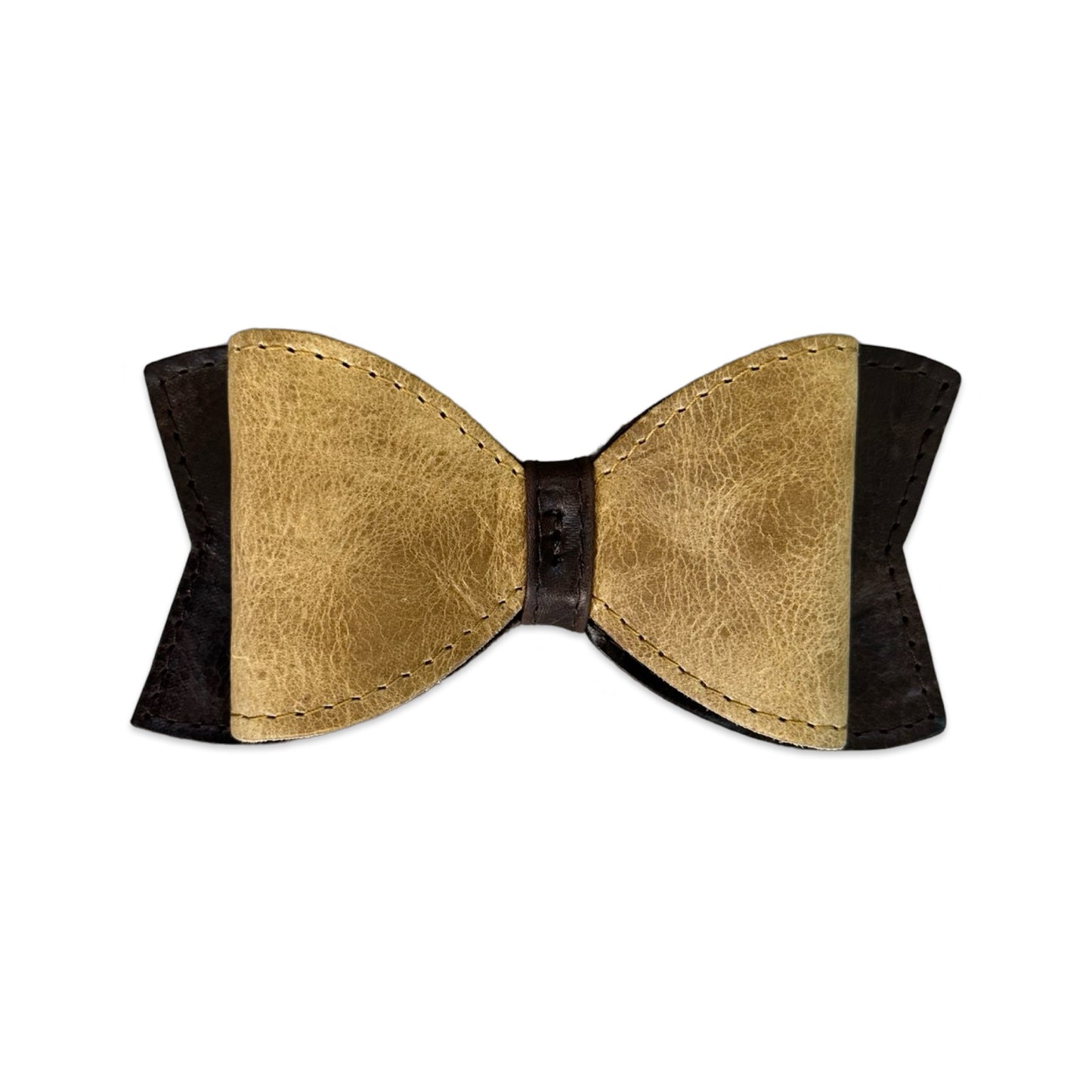 Bow - Brown & Gold