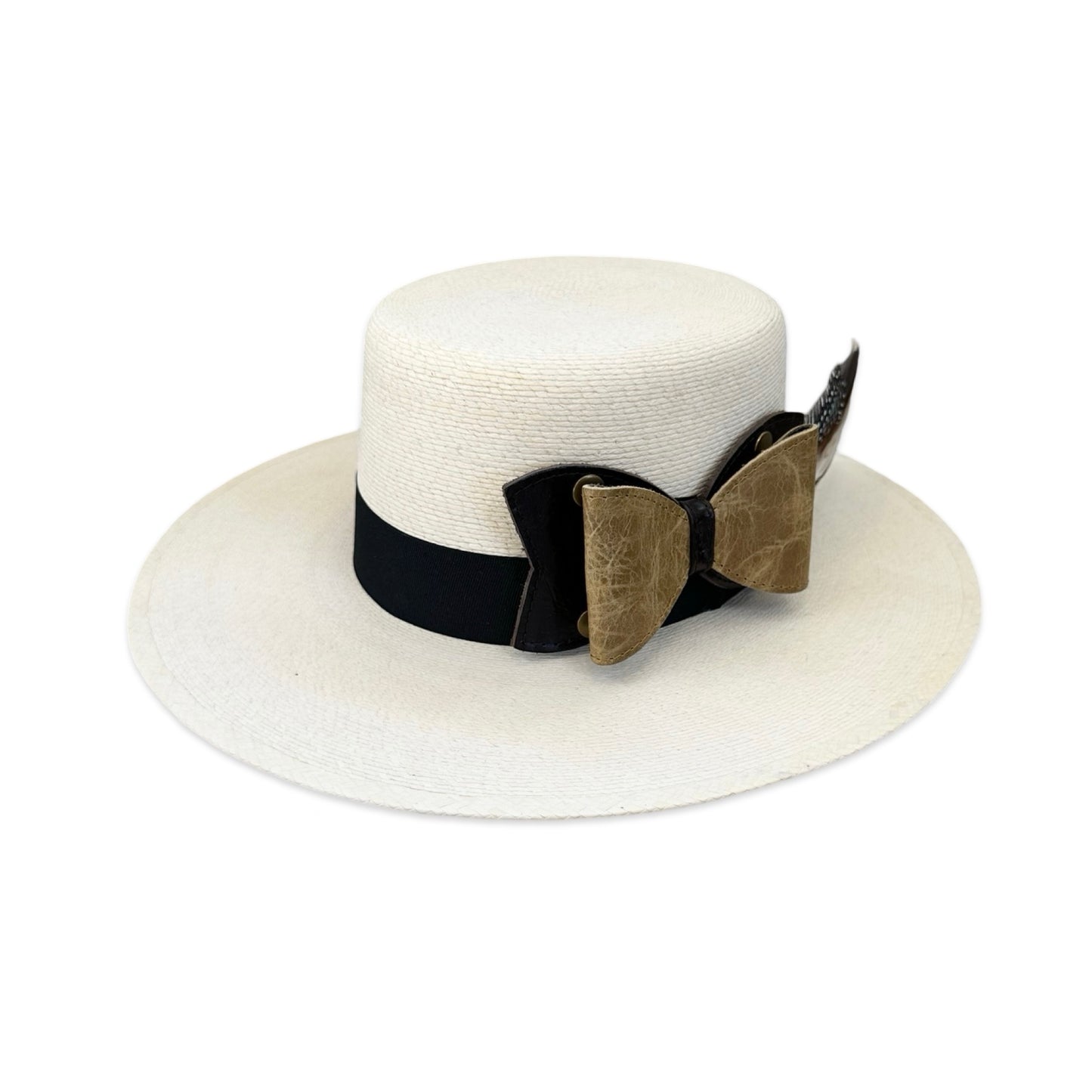 Bow - Brown & Gold
