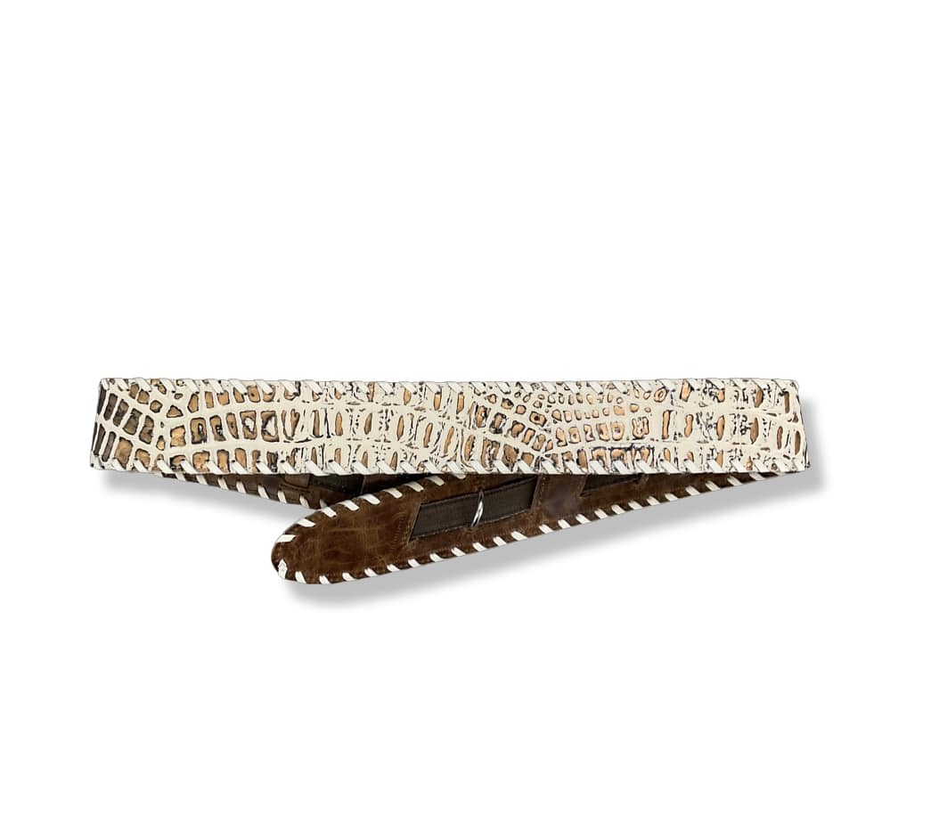 2" Croco Belt