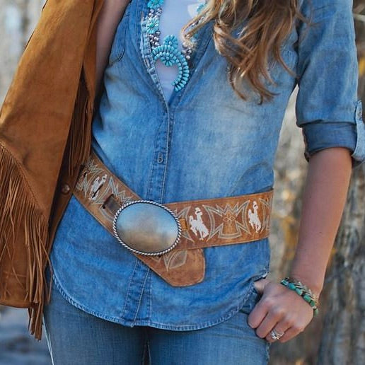 Belt Buckle - Antique