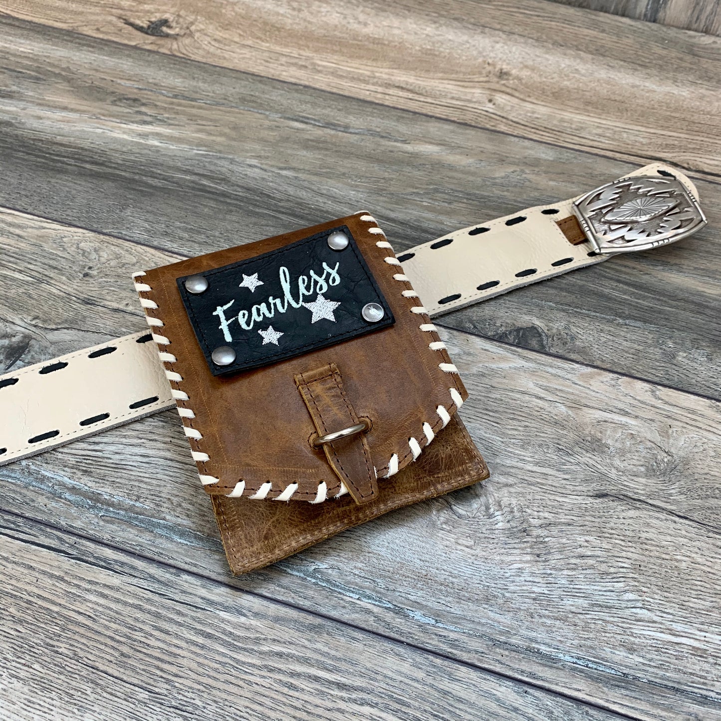 2" Plain Jane - Ivory Belt