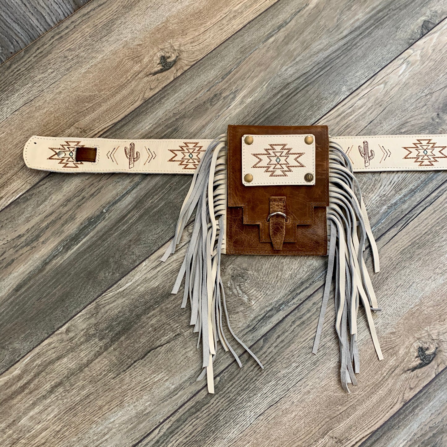 Aztec - Tan/Ivory Mini
