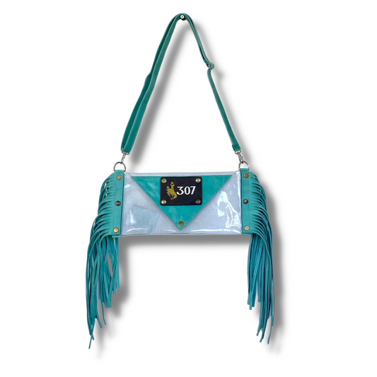 Clear Clutch - Mint
