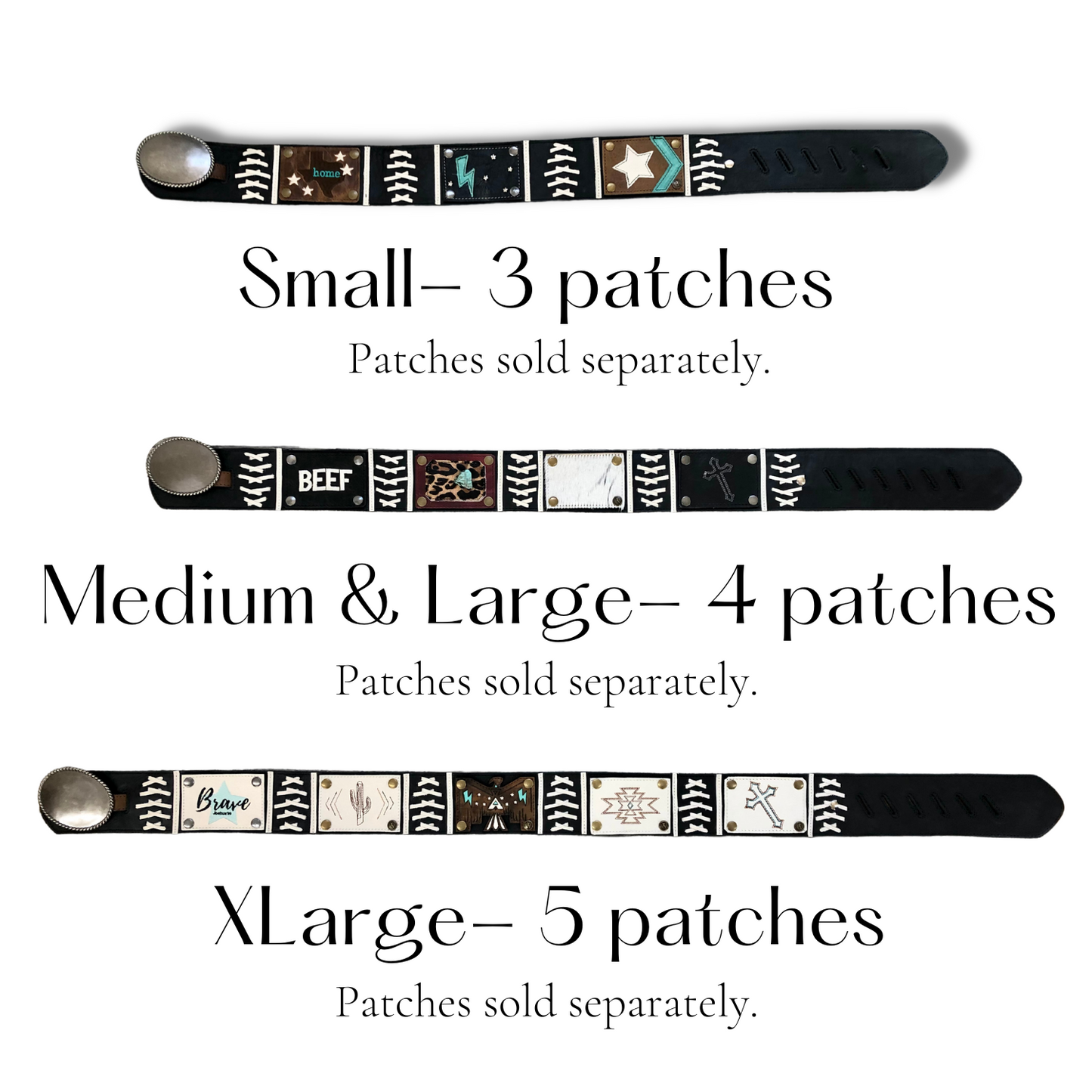 3" Story - Laredo Belt