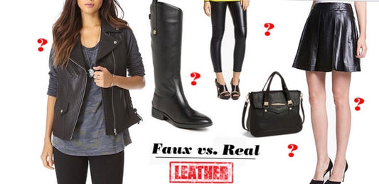 Real Leather vs. Faux Leather: 4 ways to tell the difference