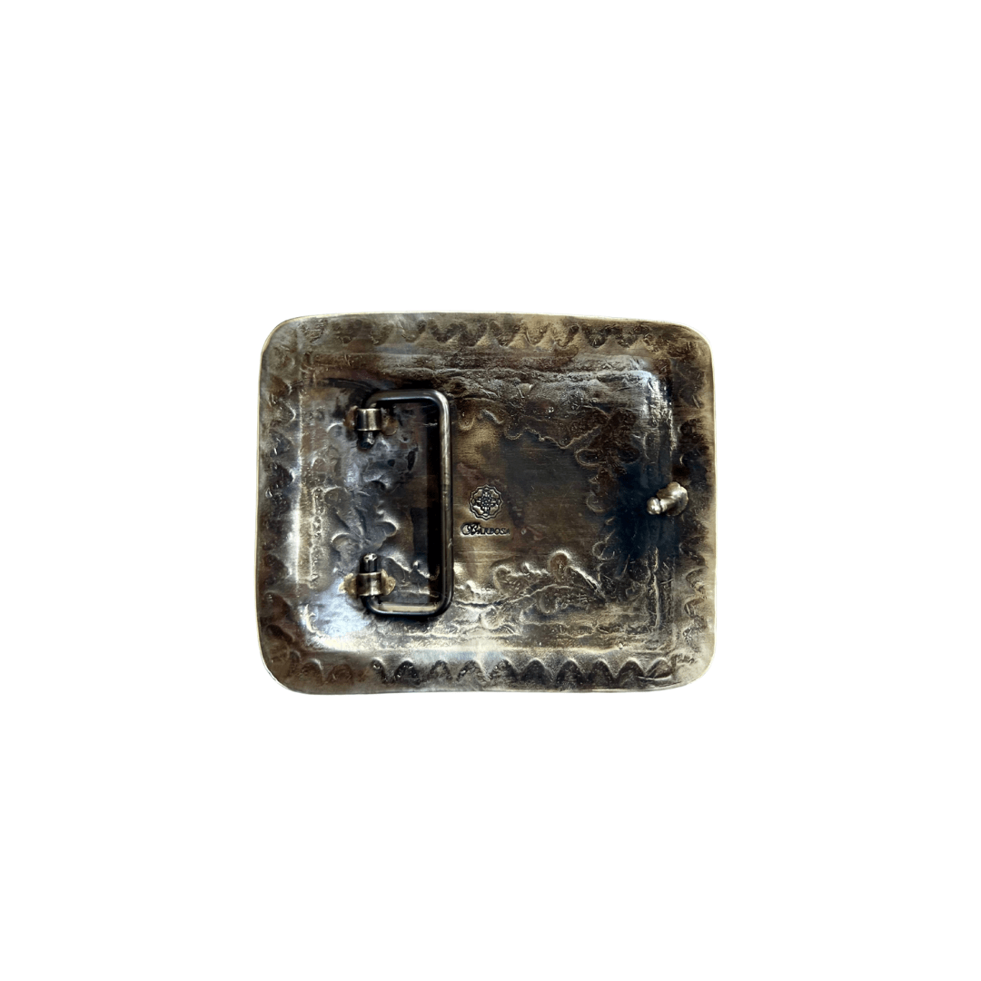 Belt Buckle - Gold & Silver Horseshoe