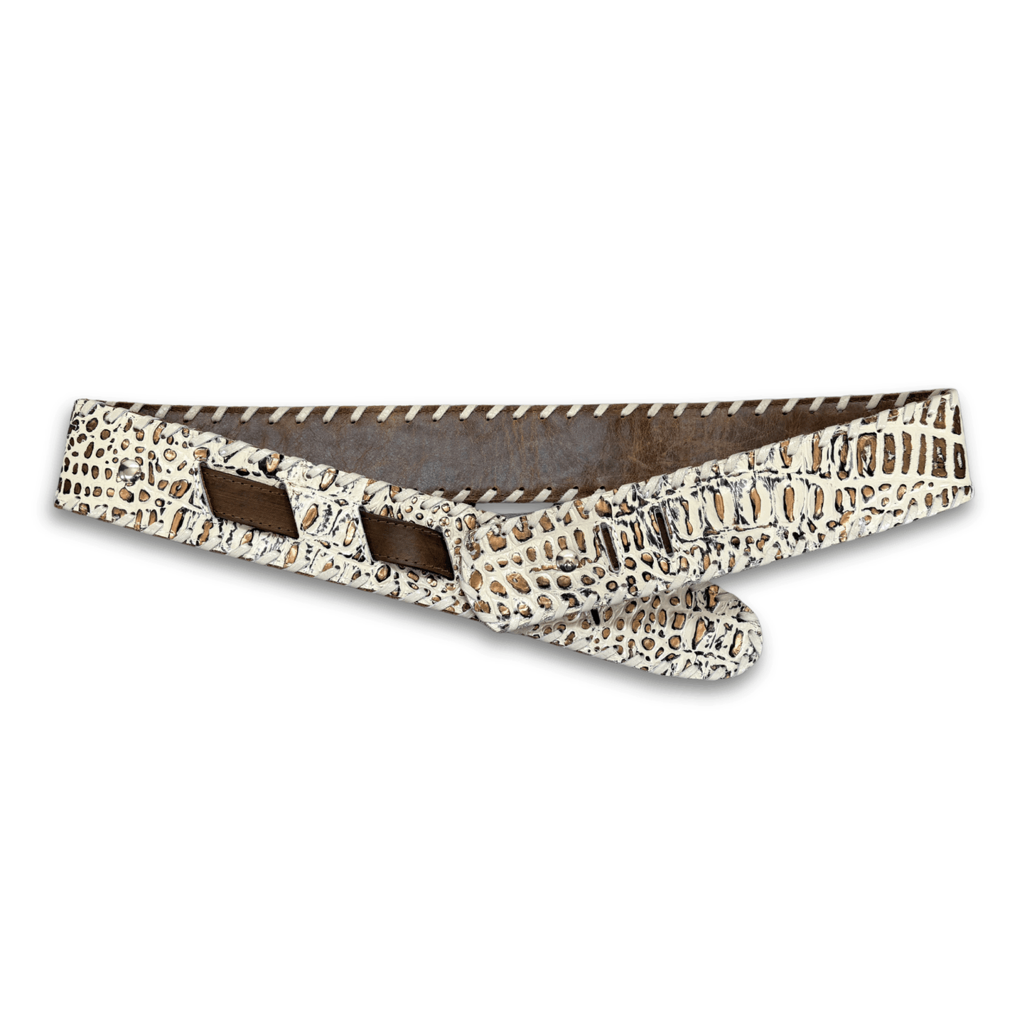 2" Croco Belt