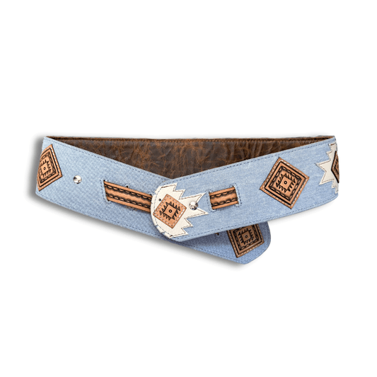 3" aztec jean belt