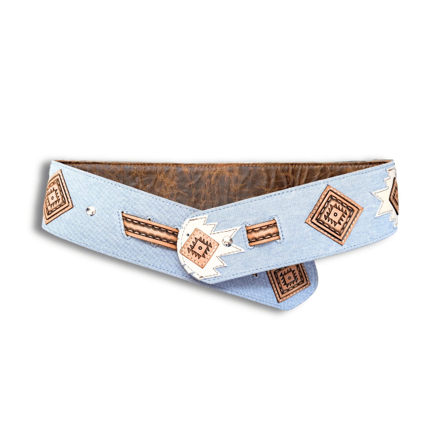 3" aztec jean belt