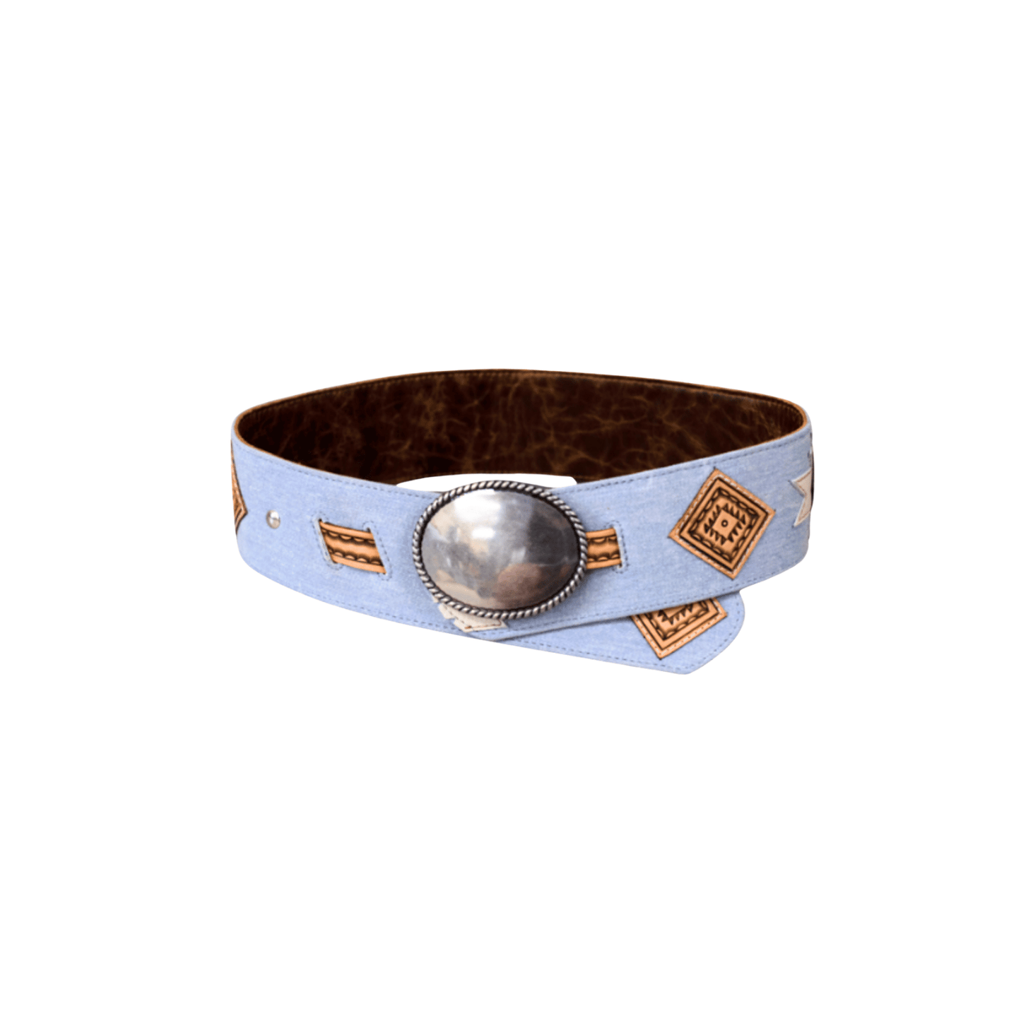 3" aztec jean belt