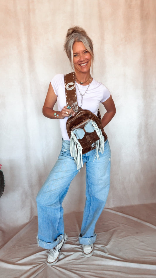 Tan Sling Bag Dixie Fix