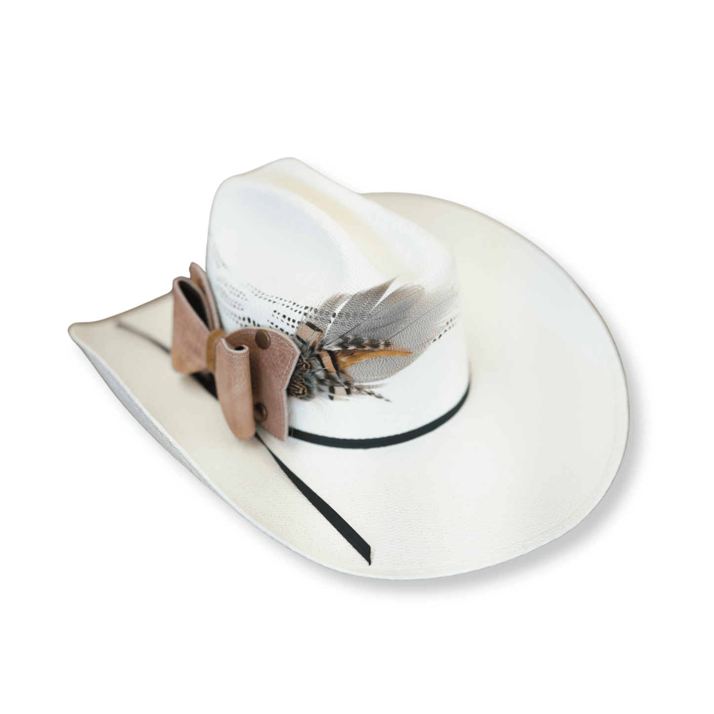 Badlands Straw Cowboy Hat Set