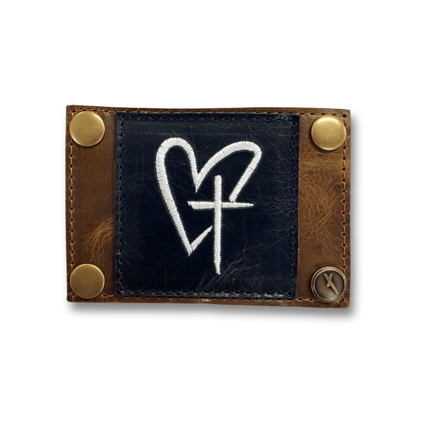 Heart Cross - Black Patch