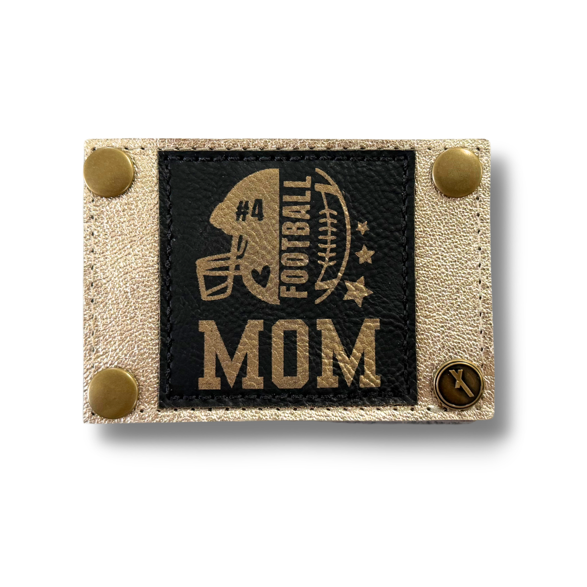 Custom Football Mom Patch