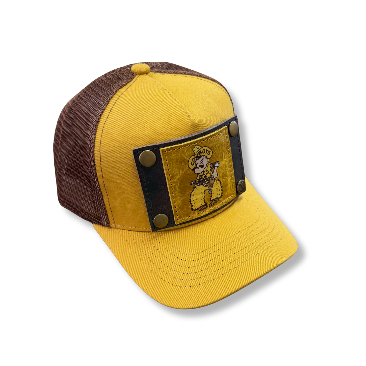 PD Gold and Brown Cap