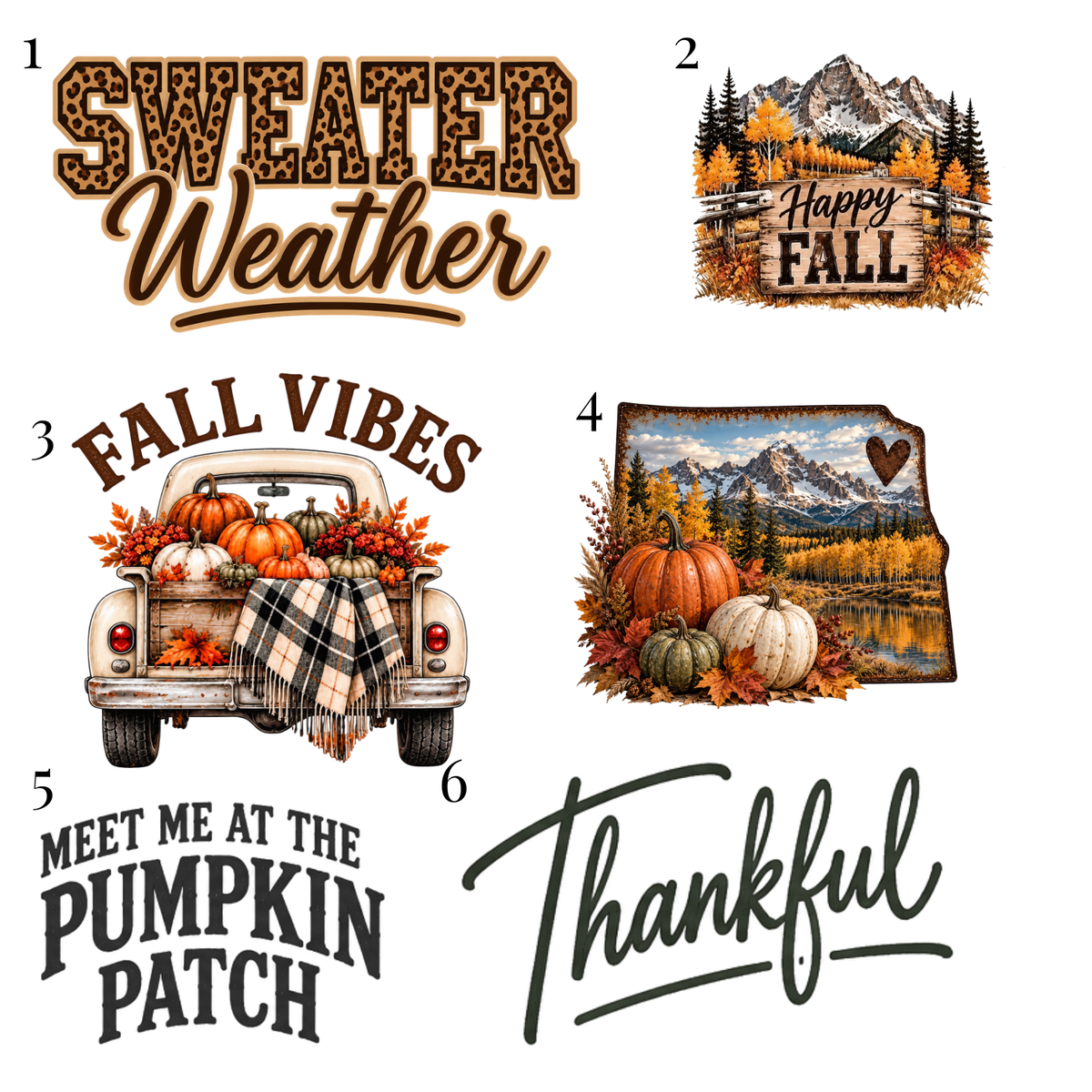 Custom Fall Patches