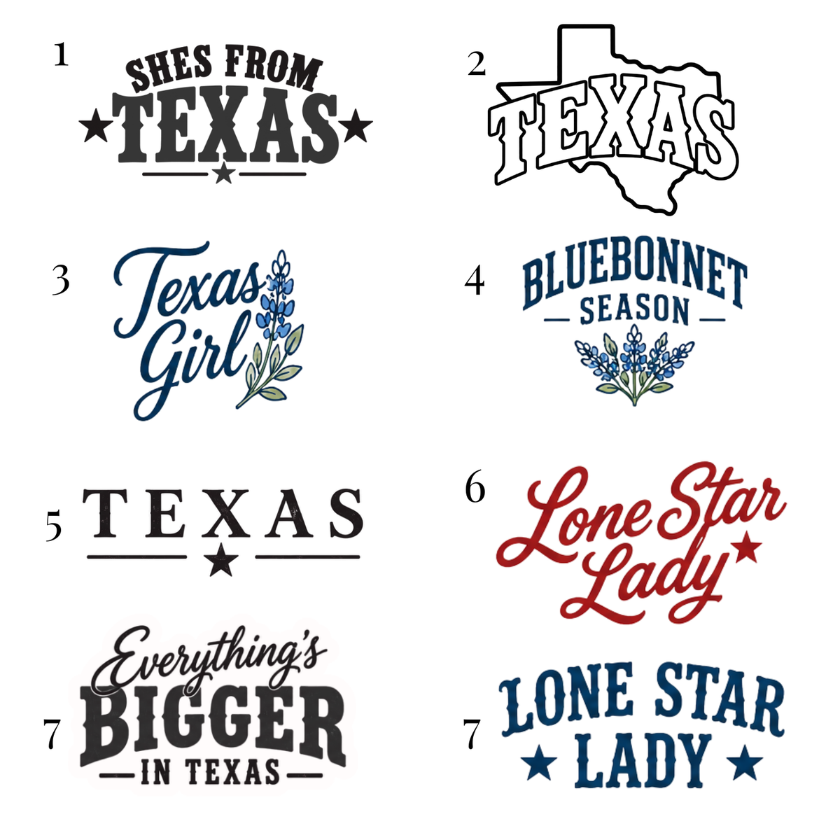 Custom Texas Patches