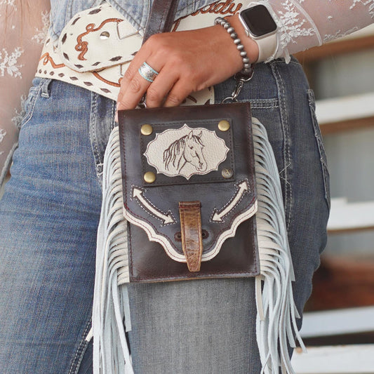 Vintage Horse Head Patch