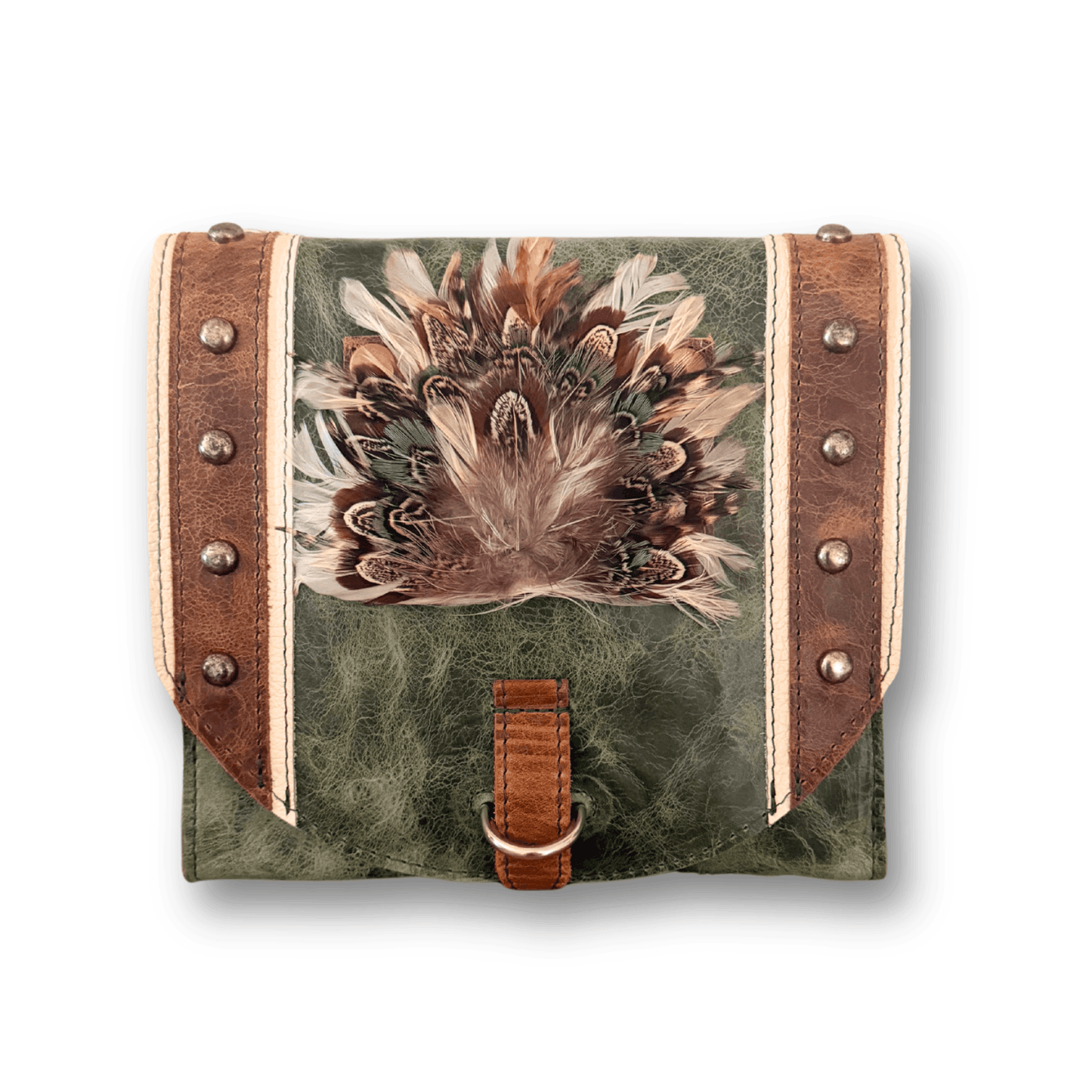 Feather Fan Tan Patch