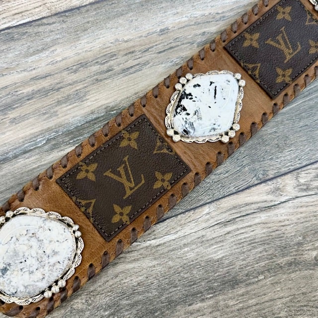 Legacy Belt- White Buffalo Vintage- Medium