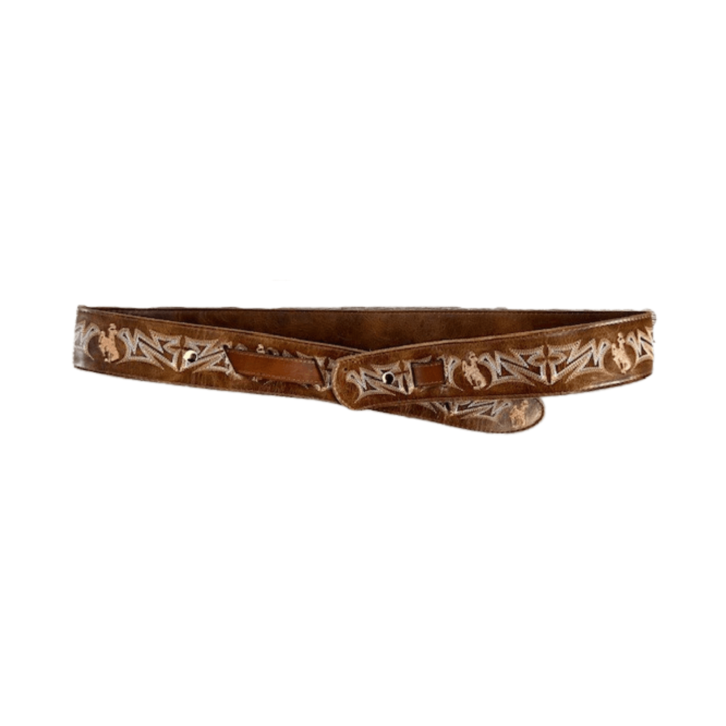 2" Cowboy - Tan Belt