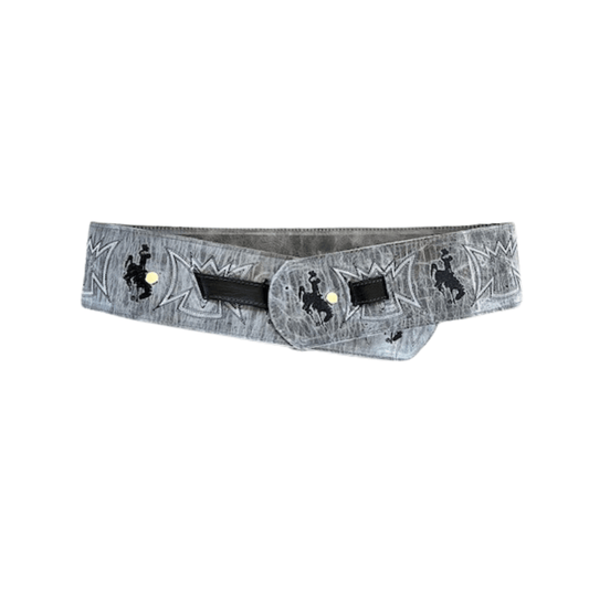 3" Cowboy - Gray Belt